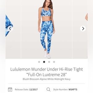 Lululemon Wunder Under Luxtreme Leggings 8